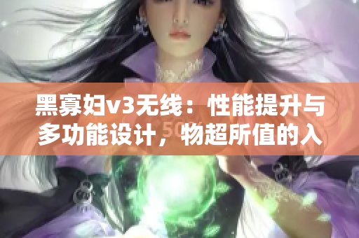 黑寡婦v3無線：性能提升與多功能設(shè)計(jì)，物超所值的入手選擇