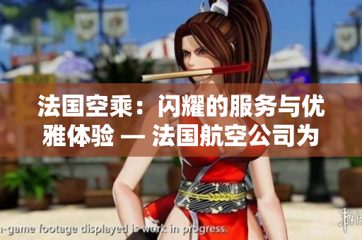法國空乘：閃耀的服務(wù)與優(yōu)雅體驗 — 法國航空公司為您帶來全新旅程