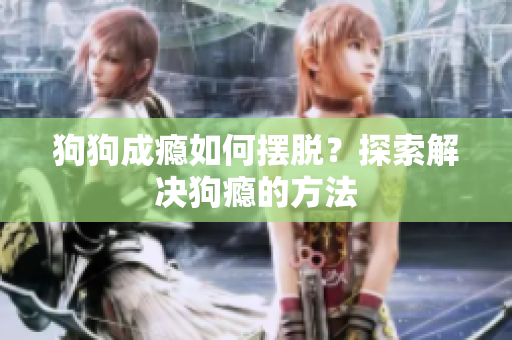 狗狗成癮如何擺脫？探索解決狗癮的方法