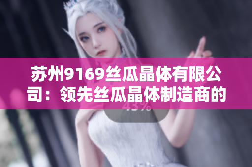 蘇州9169絲瓜晶體有限公司：領先絲瓜晶體制造商的故事