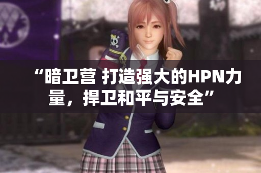 “暗衛(wèi)營(yíng) 打造強(qiáng)大的HPN力量，捍衛(wèi)和平與安全”