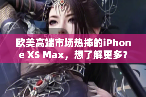 歐美高端市場(chǎng)熱捧的iPhone XS Max，想了解更多？