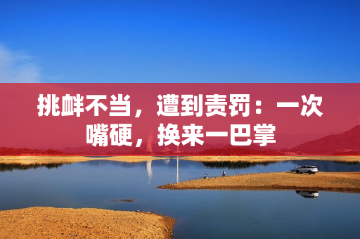 挑釁不當(dāng)，遭到責(zé)罰：一次嘴硬，換來一巴掌