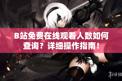 B站免費(fèi)在線(xiàn)觀看人數(shù)如何查詢(xún)？詳細(xì)操作指南！