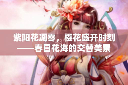紫陽花凋零，櫻花盛開時刻——春日花海的交替美景