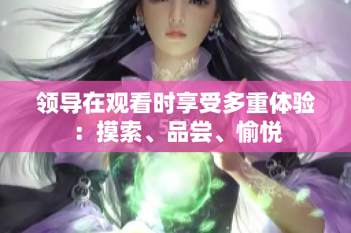 領(lǐng)導(dǎo)在觀看時(shí)享受多重體驗(yàn)：摸索、品嘗、愉悅