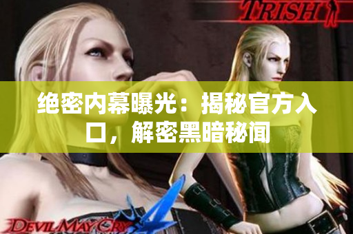 絕密內(nèi)幕曝光：揭秘官方入口，解密黑暗秘聞