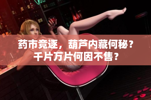 藥市競逐，葫蘆內(nèi)藏何秘？千片萬片何因不售？
