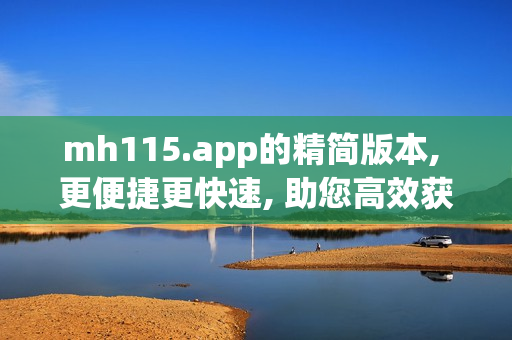 mh115.app的精簡(jiǎn)版本, 更便捷更快速, 助您高效獲取信息