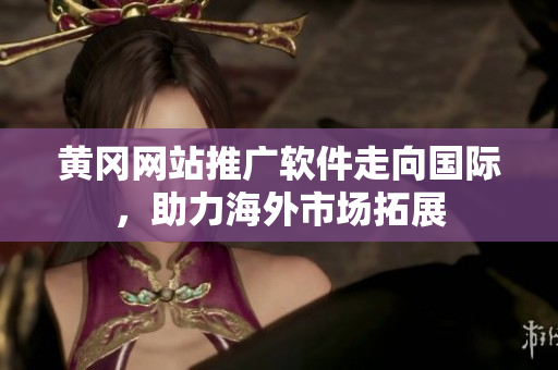 黃岡網(wǎng)站推廣軟件走向國際，助力海外市場拓展