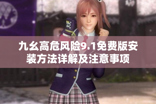 九幺高危風險9.1免費版安裝方法詳解及注意事項