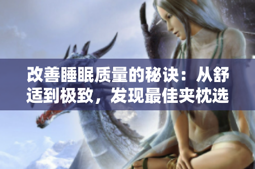 改善睡眠質(zhì)量的秘訣：從舒適到極致，發(fā)現(xiàn)最佳夾枕選擇