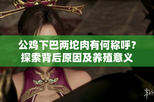 公雞下巴兩坨肉有何稱呼？探索背后原因及養(yǎng)殖意義