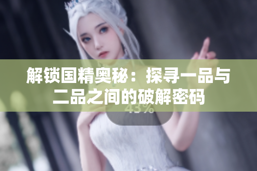 解鎖國精奧秘：探尋一品與二品之間的破解密碼