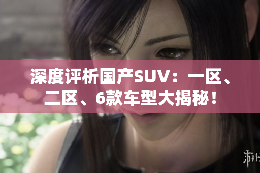 深度評(píng)析國(guó)產(chǎn)SUV：一區(qū)、二區(qū)、6款車型大揭秘！