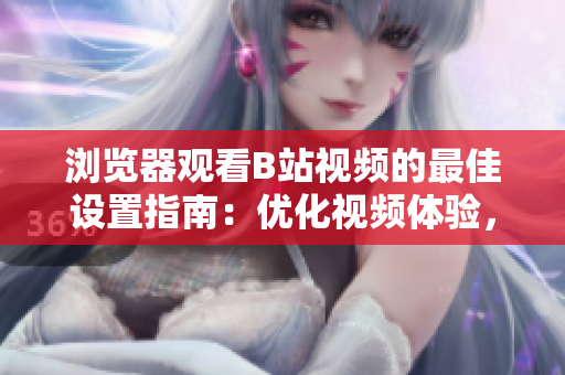 瀏覽器觀看B站視頻的最佳設(shè)置指南：優(yōu)化視頻體驗(yàn)，提升播放流暢度