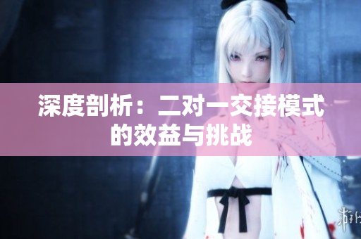 深度剖析：二對一交接模式的效益與挑戰(zhàn)