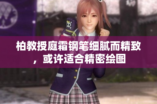 柏教授庭霜鋼筆細(xì)膩而精致，或許適合精密繪圖