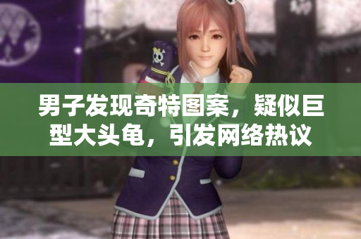 男子發(fā)現(xiàn)奇特圖案，疑似巨型大頭龜，引發(fā)網(wǎng)絡(luò)熱議