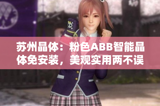 蘇州晶體：粉色ABB智能晶體免安裝，美觀實(shí)用兩不誤