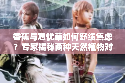香蕉與忘憂草如何舒緩焦慮？專家揭秘兩種天然植物對焦慮的影響