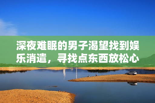深夜難眠的男子渴望找到娛樂消遣，尋找點東西放松心情