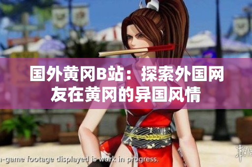 國(guó)外黃岡B站：探索外國(guó)網(wǎng)友在黃岡的異國(guó)風(fēng)情