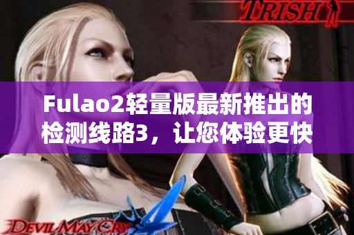 Fulao2輕量版最新推出的檢測(cè)線路3，讓您體驗(yàn)更快速的網(wǎng)絡(luò)連接