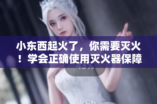 小東西起火了，你需要滅火！學(xué)會正確使用滅火器保障安全