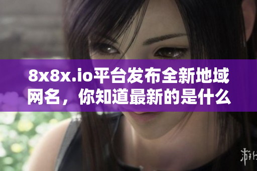 8x8x.io平臺發(fā)布全新地域網名，你知道最新的是什么嗎