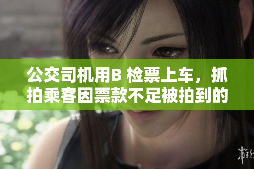 公交司機(jī)用B 檢票上車，抓拍乘客因票款不足被拍到的瞬間
