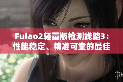 Fulao2輕量版檢測線路3：性能穩(wěn)定、精準可靠的最佳選擇