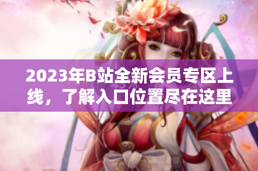 2023年B站全新會員專區(qū)上線，了解入口位置盡在這里