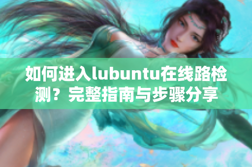 如何進(jìn)入lubuntu在線路檢測？完整指南與步驟分享