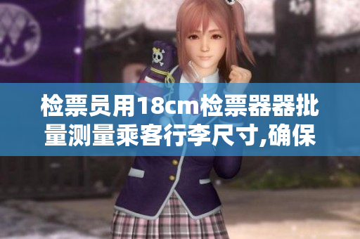 檢票員用18cm檢票器器批量測(cè)量乘客行李尺寸,確保符合上車要求