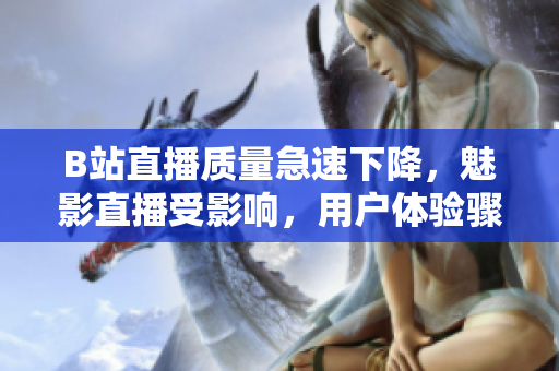 B站直播質(zhì)量急速下降，魅影直播受影響，用戶體驗(yàn)驟降
