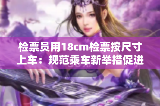 檢票員用18cm檢票按尺寸上車：規(guī)范乘車新舉措促進(jìn)公共交通安全