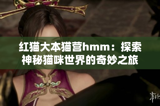 紅貓大本貓營(yíng)hmm：探索神秘貓咪世界的奇妙之旅