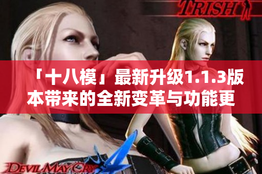 「十八?！棺钚律?.1.3版本帶來的全新變革與功能更新