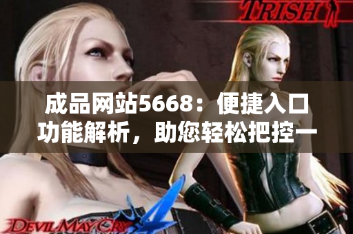 成品網(wǎng)站5668：便捷入口功能解析，助您輕松把控一站式服務(wù)