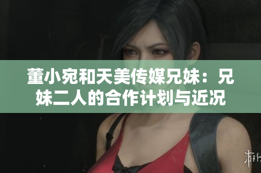 董小宛和天美傳媒兄妹：兄妹二人的合作計劃與近況
